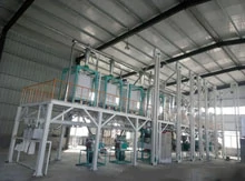 maize milling flour machine